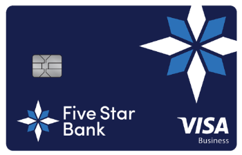Five Star Bank Visa Business Credit Card